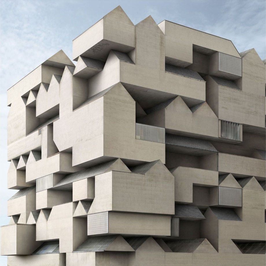 Нереальная архитектура Filip Dujardin