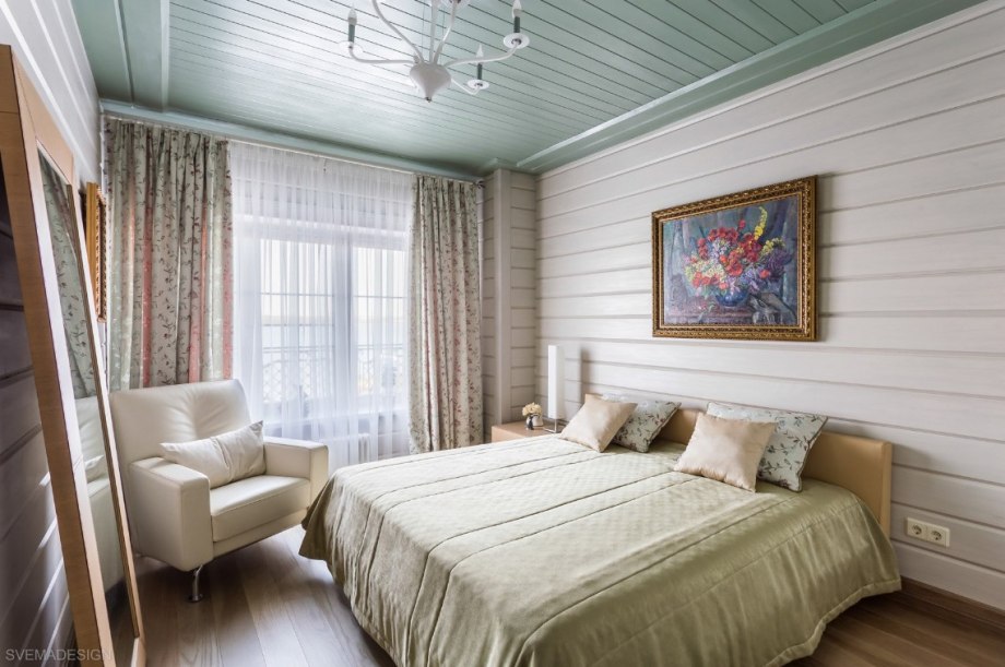Tikkurila зеленый имитация бруса