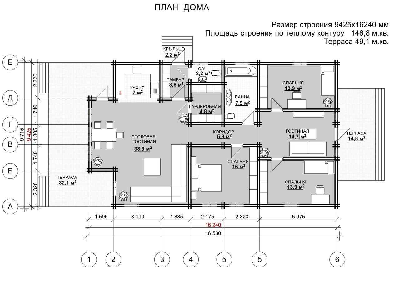 План этажа чертеж онлайн