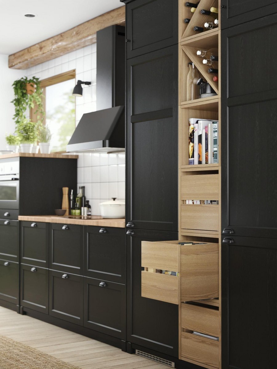 Кухня ikea Лерхюттан