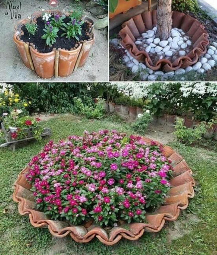 Оригинальные клумбы
