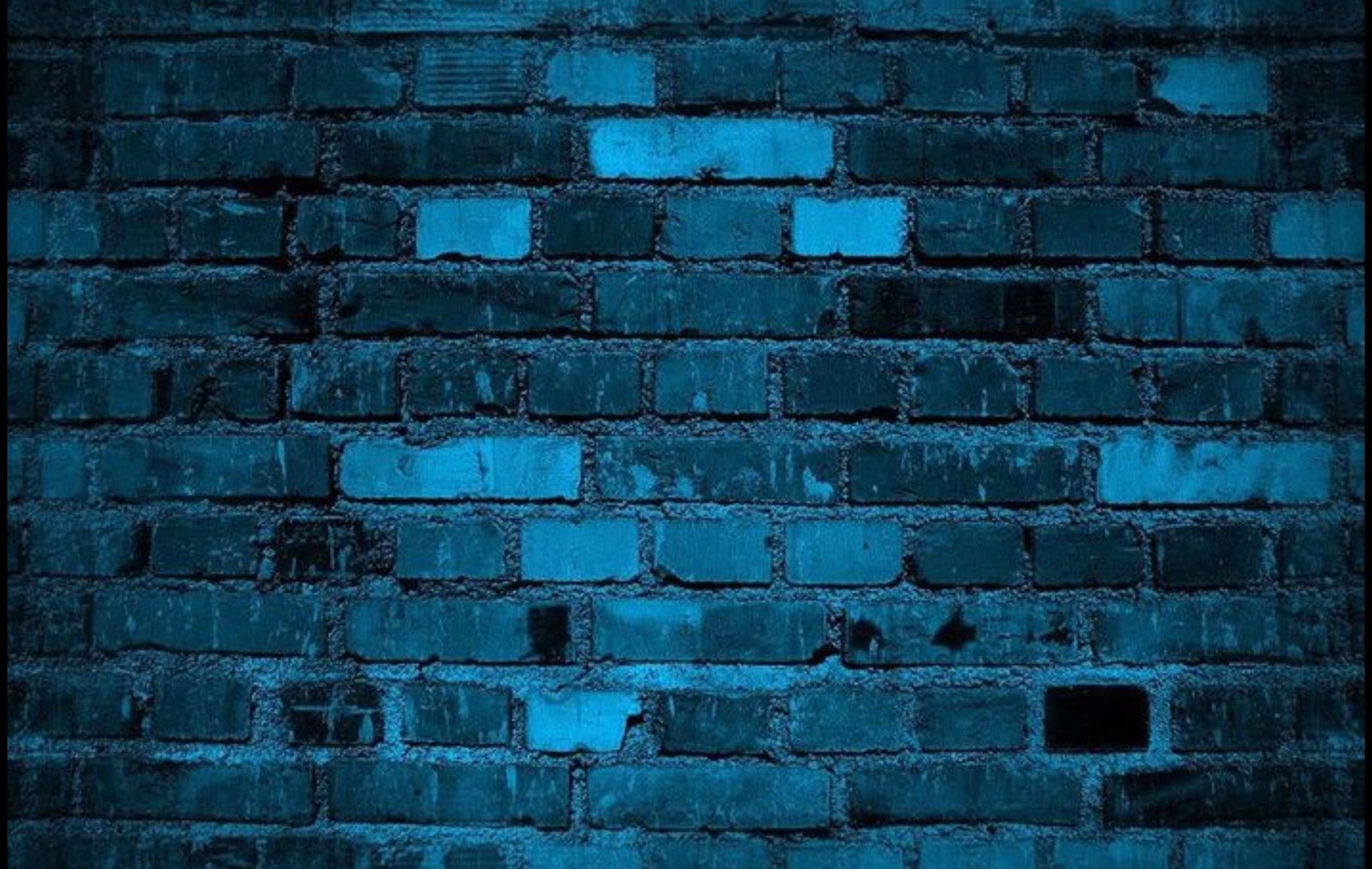 Blue bricks