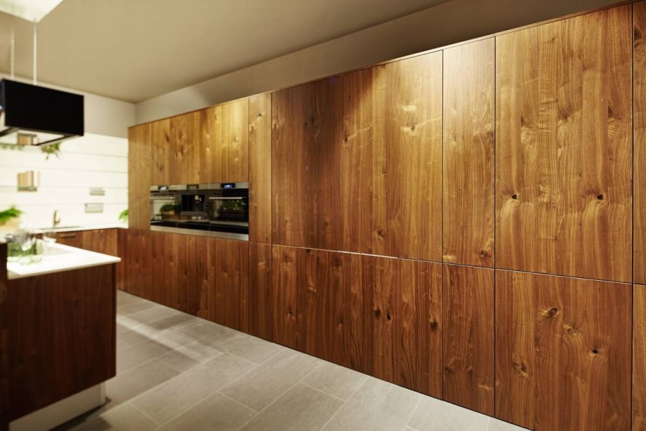 Шпонированные панели Wallhof Wood "тик"