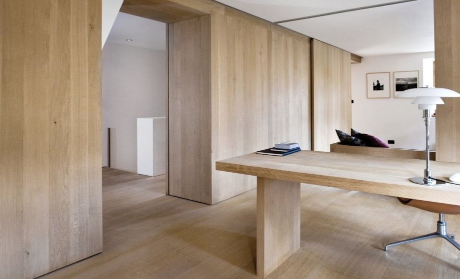 Шпонированные панели Topperfo Micro Ulme Stone Edition Acoustic Wood Panel