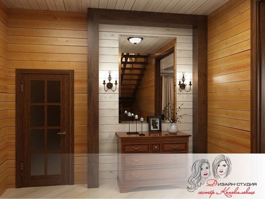 Tikkurila зеленый имитация бруса
