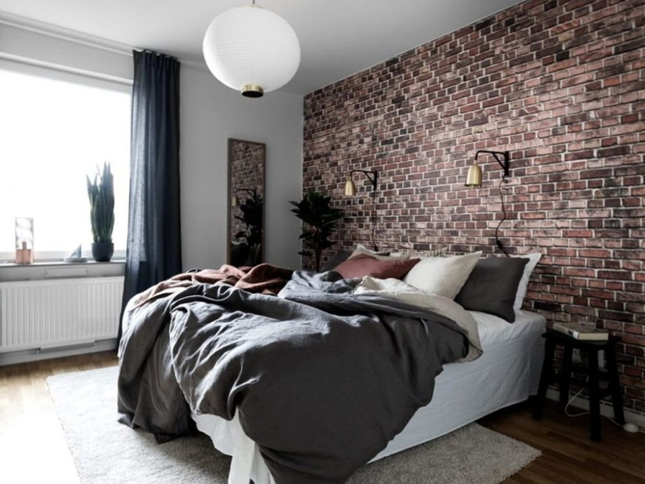 Loft Interior Design кирпич