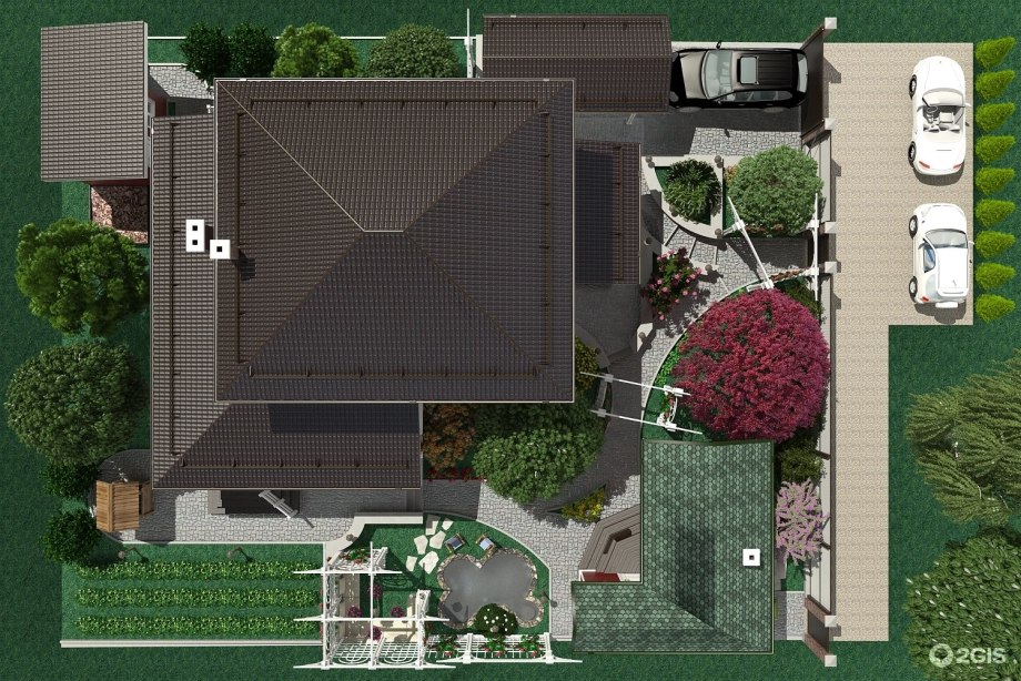 Планировка участка Garden Planner