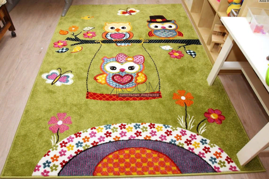 Sporup Споруп ковер, короткий ворс, коричневый170x240 см