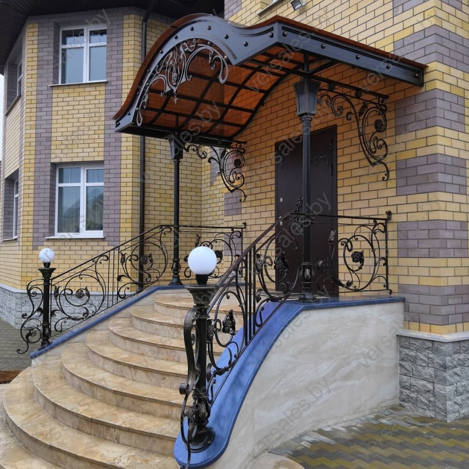 Кованое крыльцо