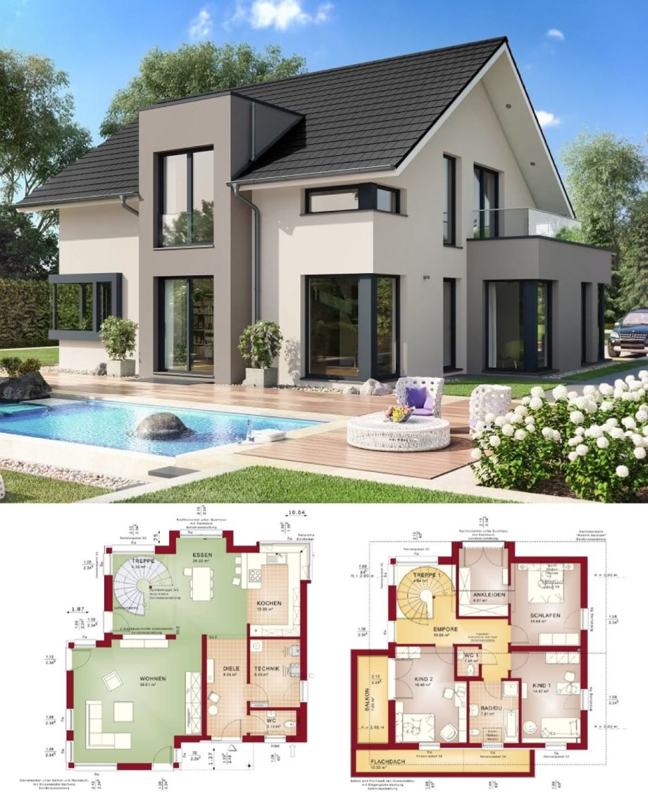 Sanders Modern House Jordache k планировка