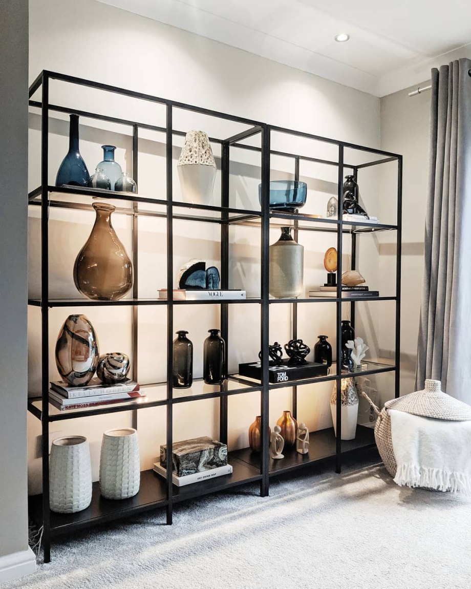 Metal Glass Shelving