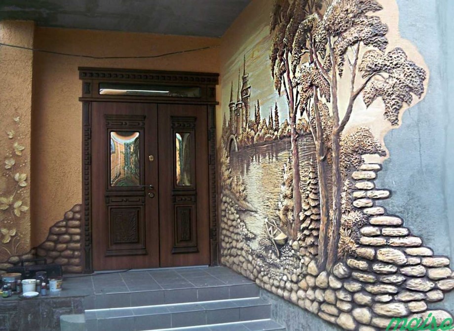 Отделка арки