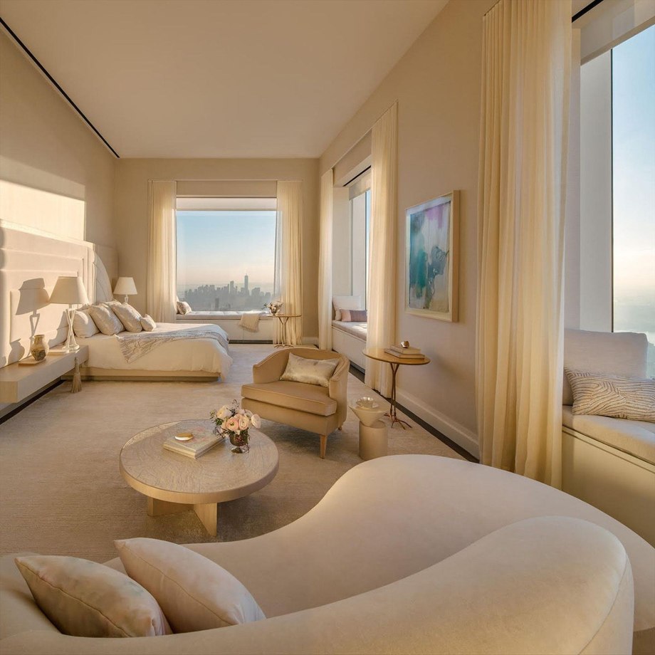 432 Park Avenue Нью-Йорк интерьер