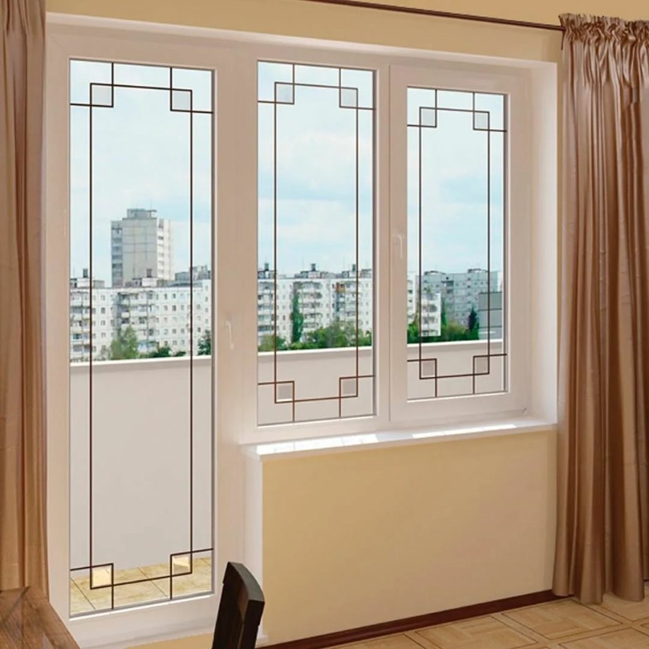 VEKA Euroline балконный блок