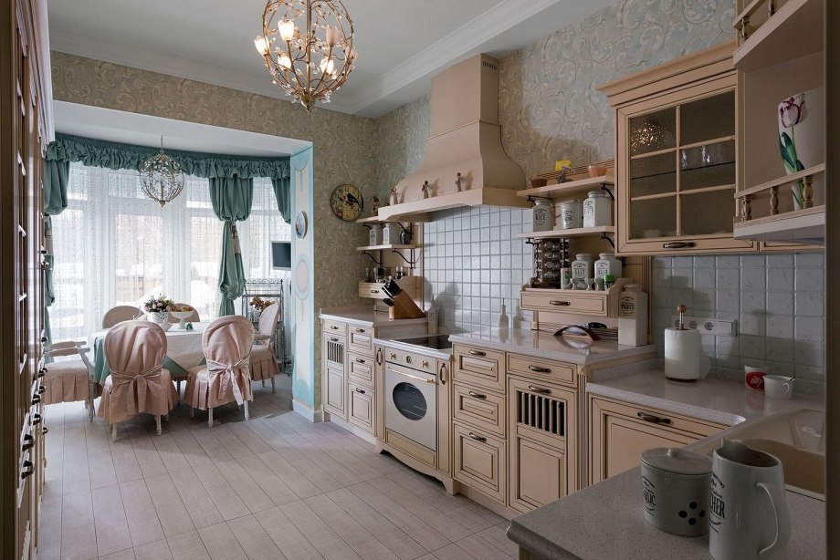 Кухня Прованс беж
