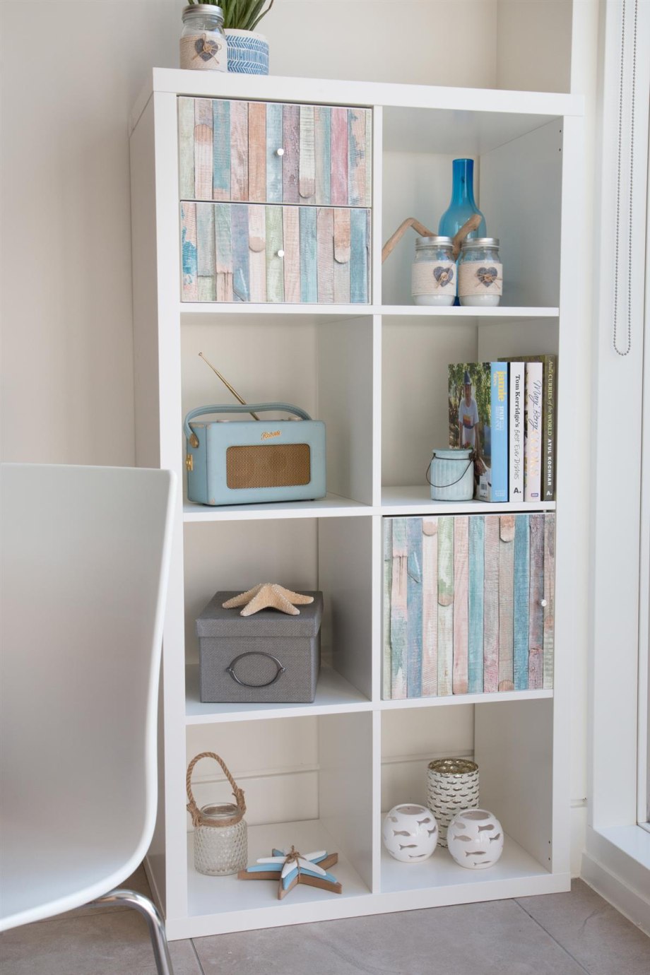 Ikea каллакс стеллаж белый