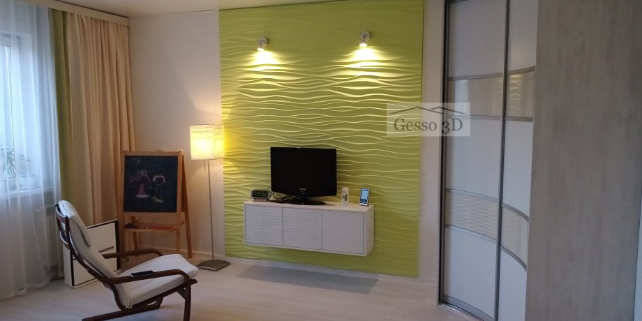 Gesso 3d гипсовая панель "VAT"