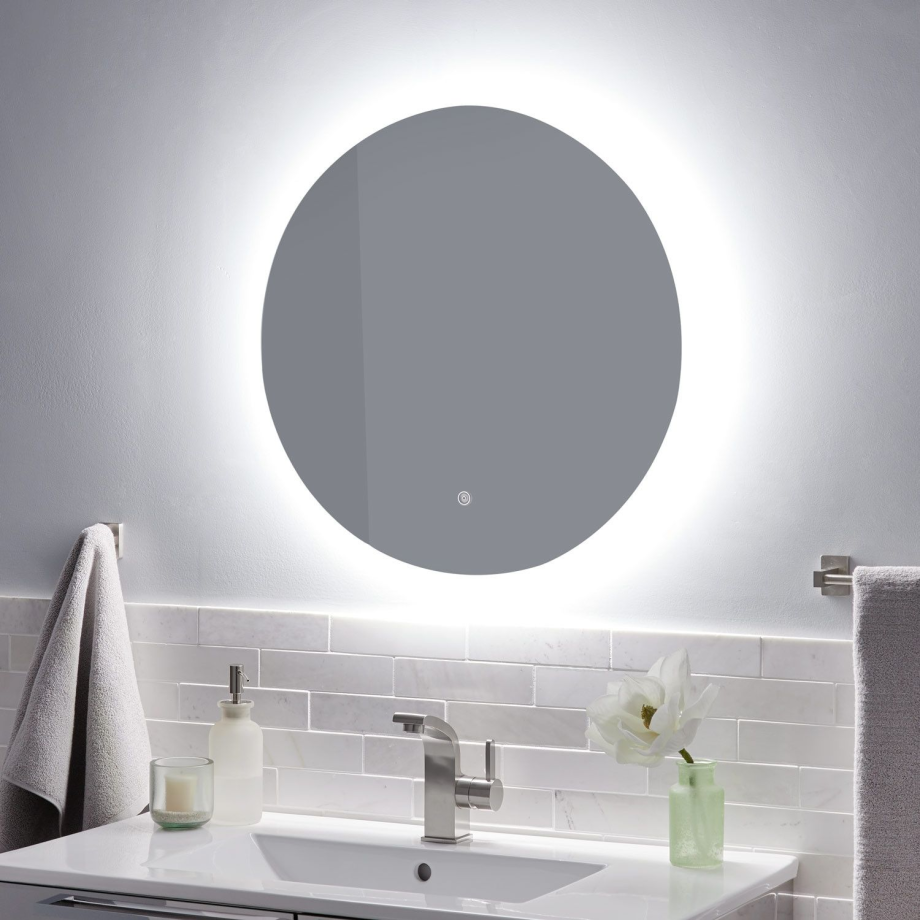 Зеркало 64143 Eclipse Smart 80x80 с подсветкой