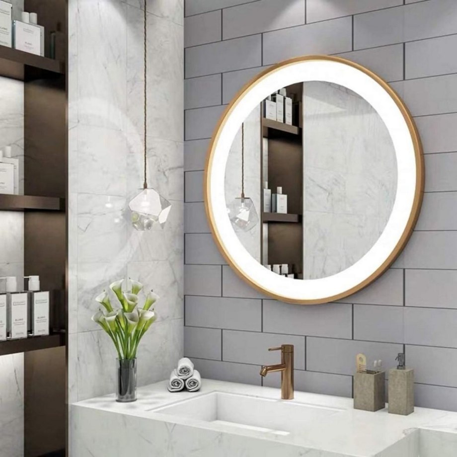 Led Backlit Bathroom Mirror