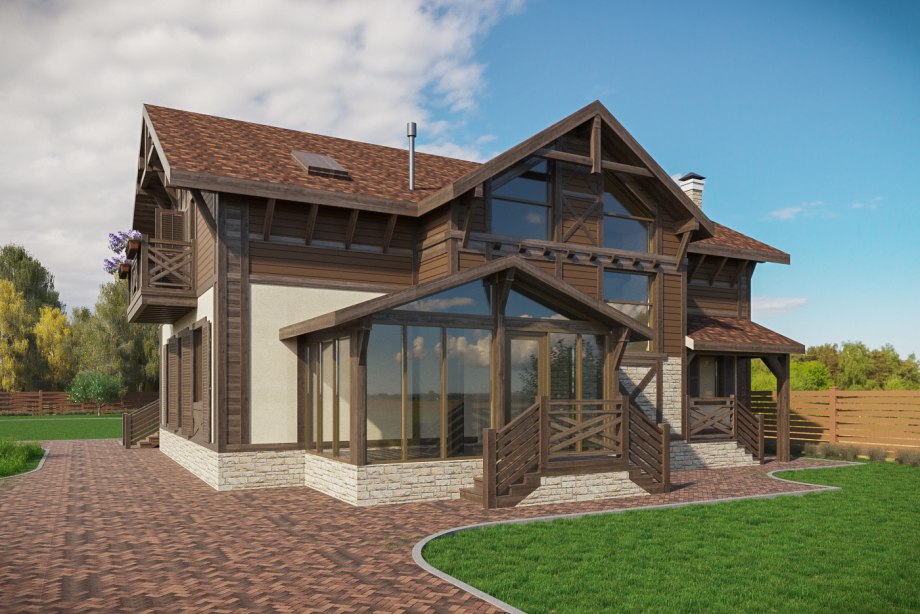 Современное Contemporary Chalet Architecture