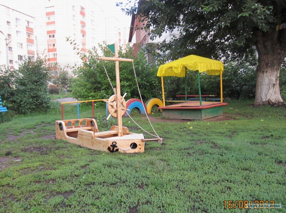 Площадка в детском саду своими руками