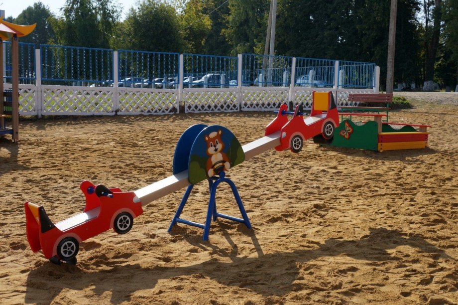 Игровая площадка в детском саду