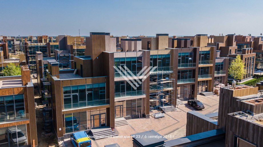 Futuro Park таунхаусы дизайн