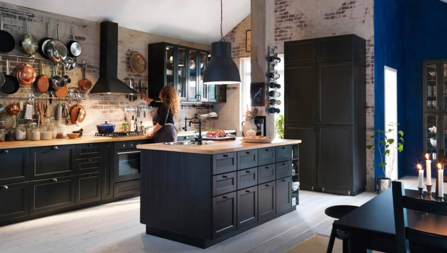 Кухня икеа Лаксарби (ikea Laxarby)