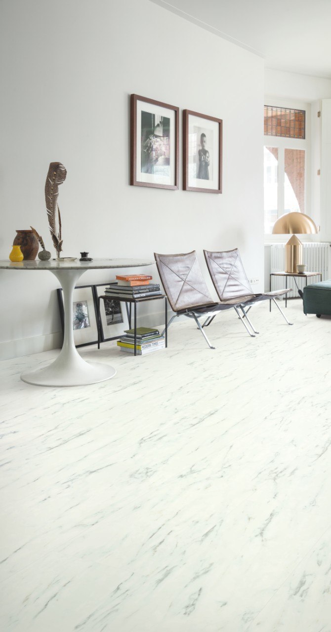 Плитка ПВХ quick-Step итальянский мрамор Ambient Glue amgp40136
