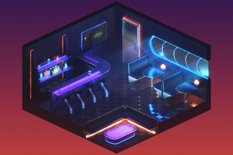Геймерские комнаты 3d
