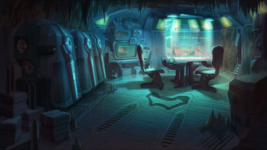 Cyberpunk лаборатория арт