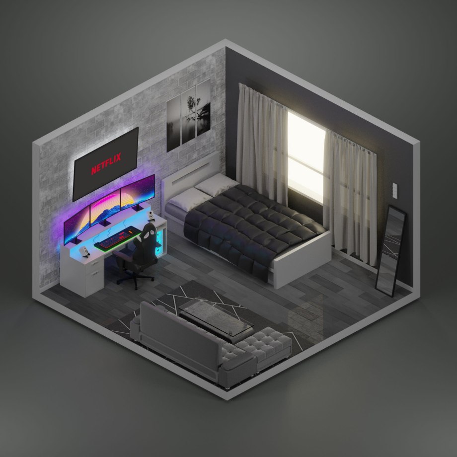 Pixel Cyberpunk ASUS ROG