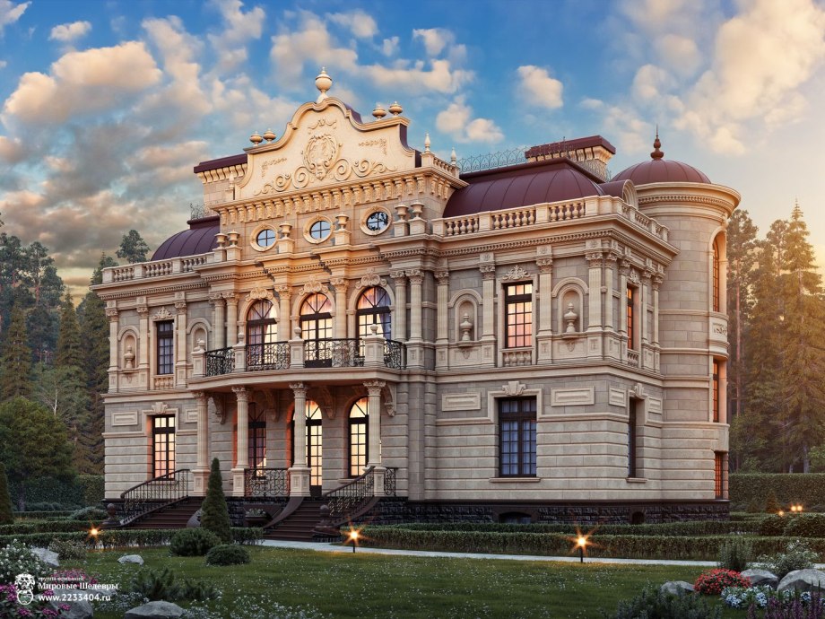 Усадьба Барокко фасад