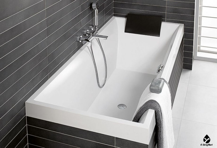 Ванна Villeroy & Boch SQUARO ubq170sqr2v-01 кварил