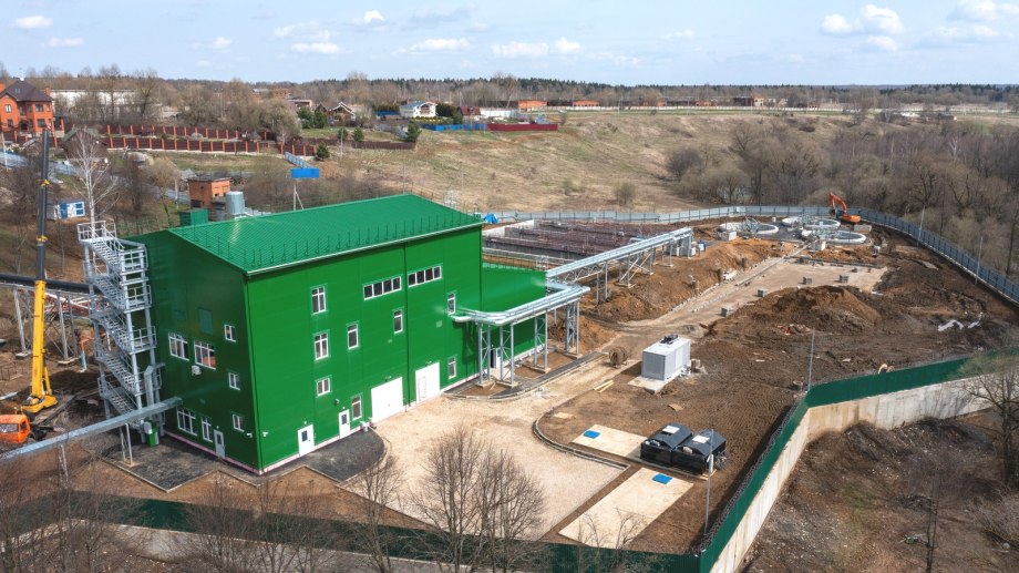 Очистные сооружения поселок Троицкий