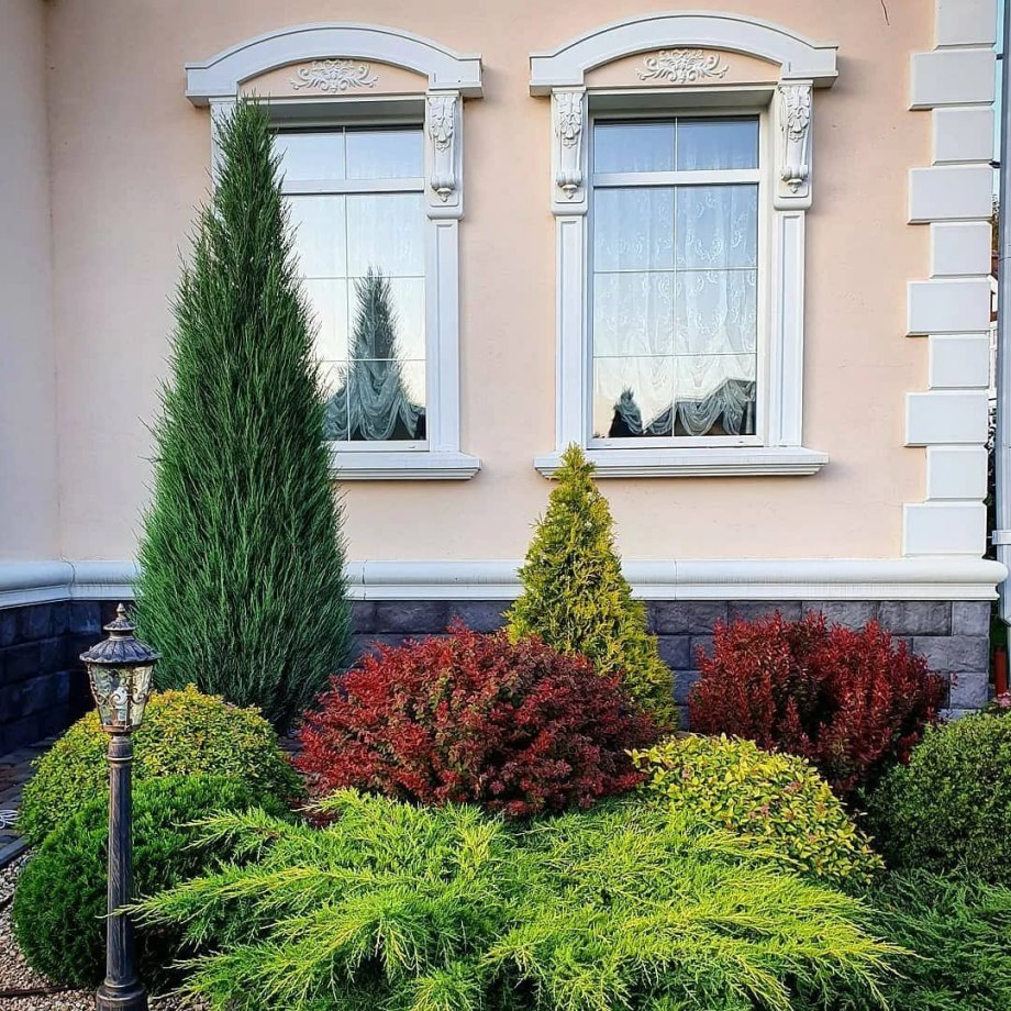 Скандинавский сад Front Yard