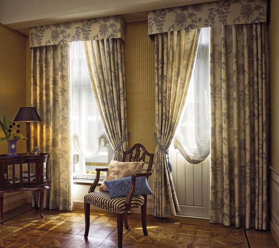 Ретро гардины