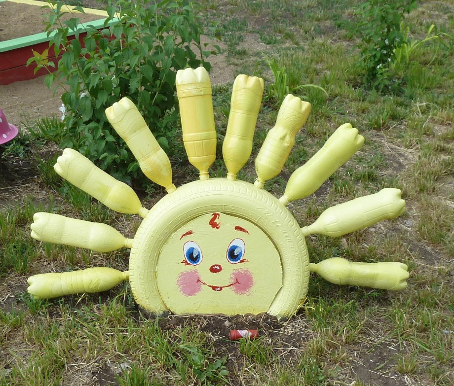 Поделки на детскую площадку