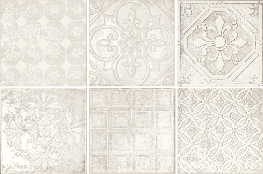 Плитка Serenissima & Cir Riabita il Cotto Inserto Majolica s/6 Shabby Chic 10x10