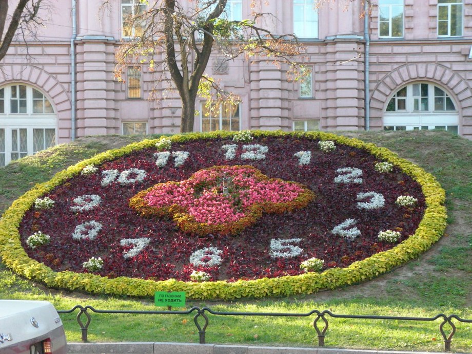 Формы клумб