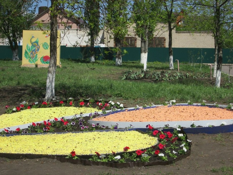 Клумбы, рабатки, бордюры, Альпийская горка