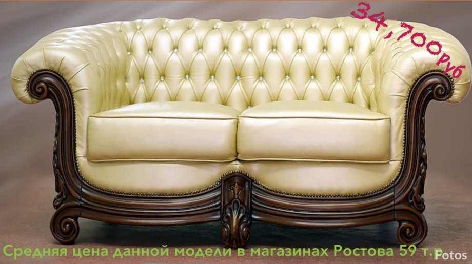 Диван Честер перетяжка