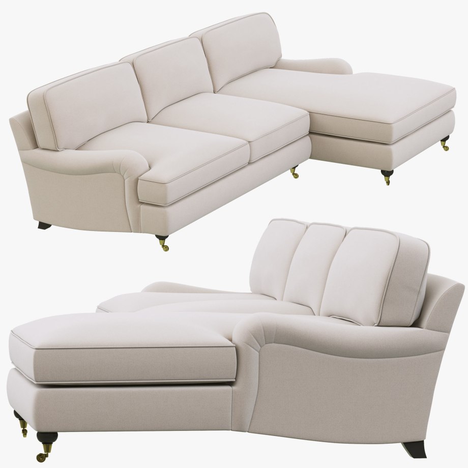 Диван Elias Chaise Sectional 3д модель