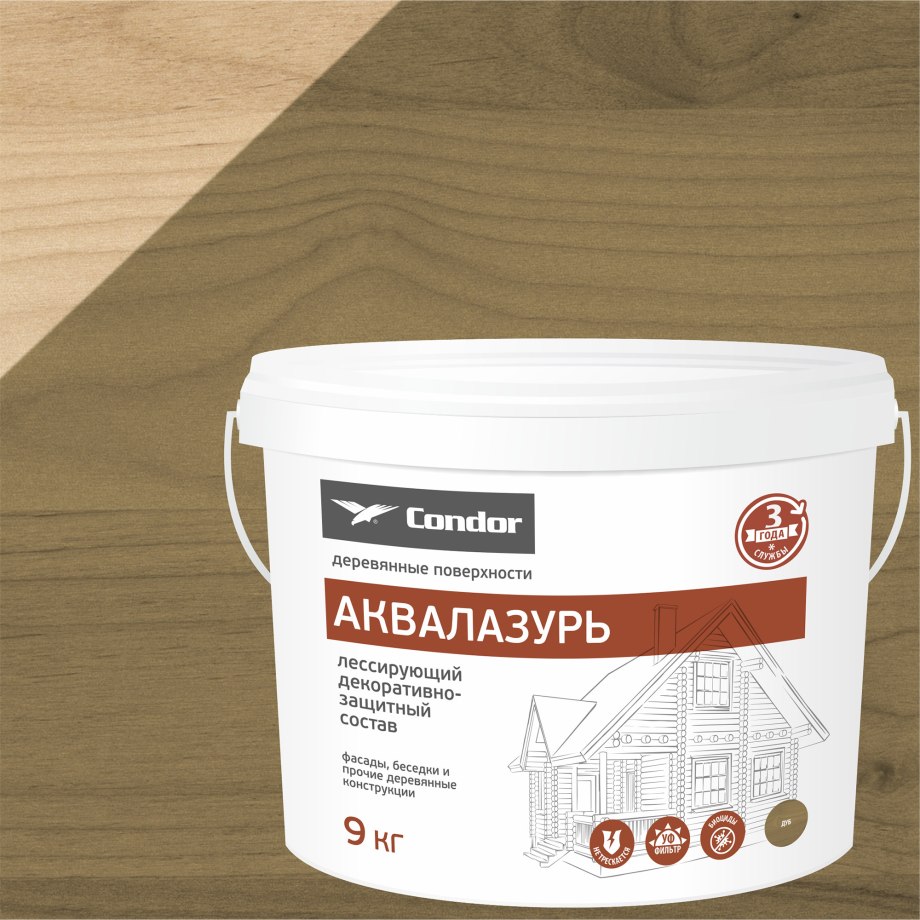 Eurotex Аквалазурь ваниль