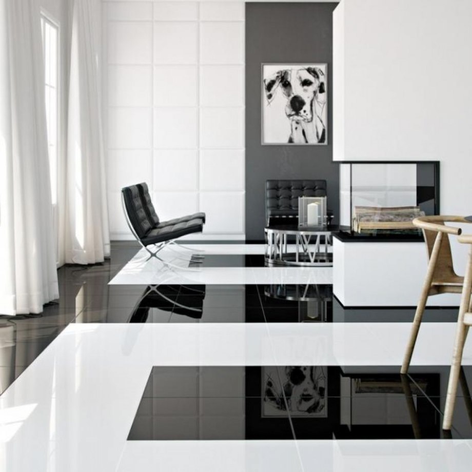 Плитка Black Mirror 60x60 High Gloss