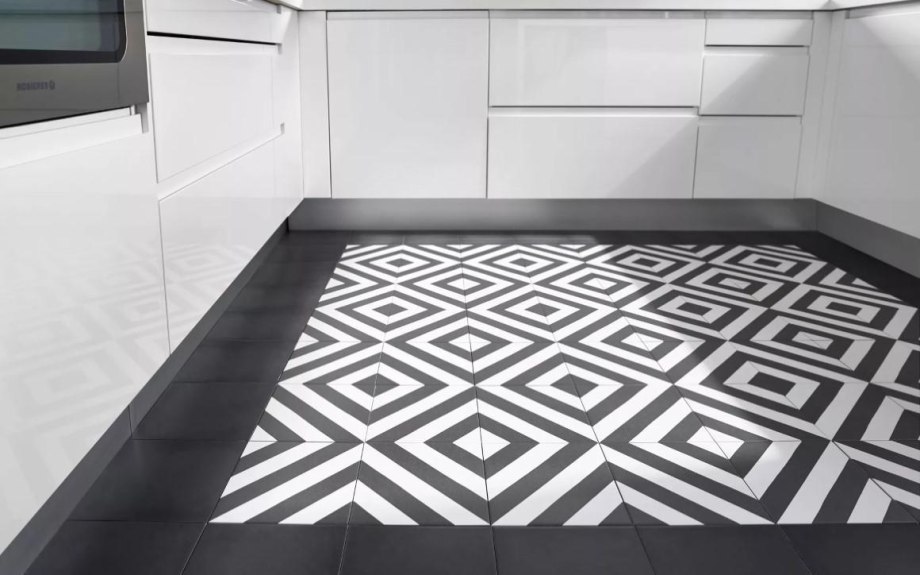 Керамогранит Maori Goroka Grafito 20x20 от Vives Ceramica (Испания)