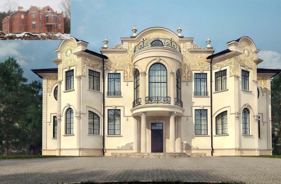 Усадьба, поместье, особняк в стиле классицизм