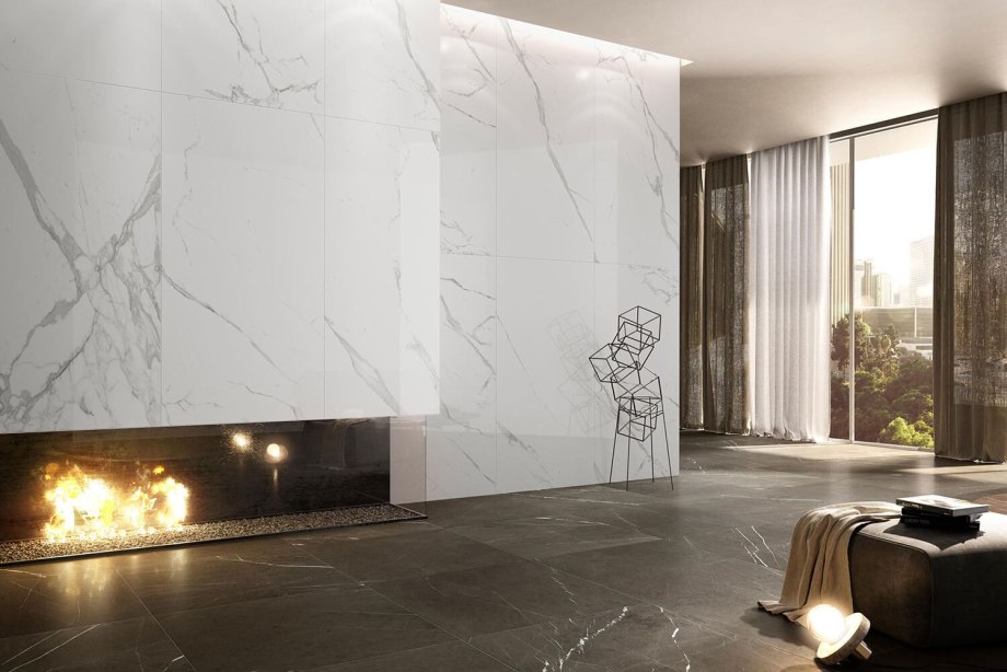 Керамогранит Casalgrande Padana Statuario Grigio lucido