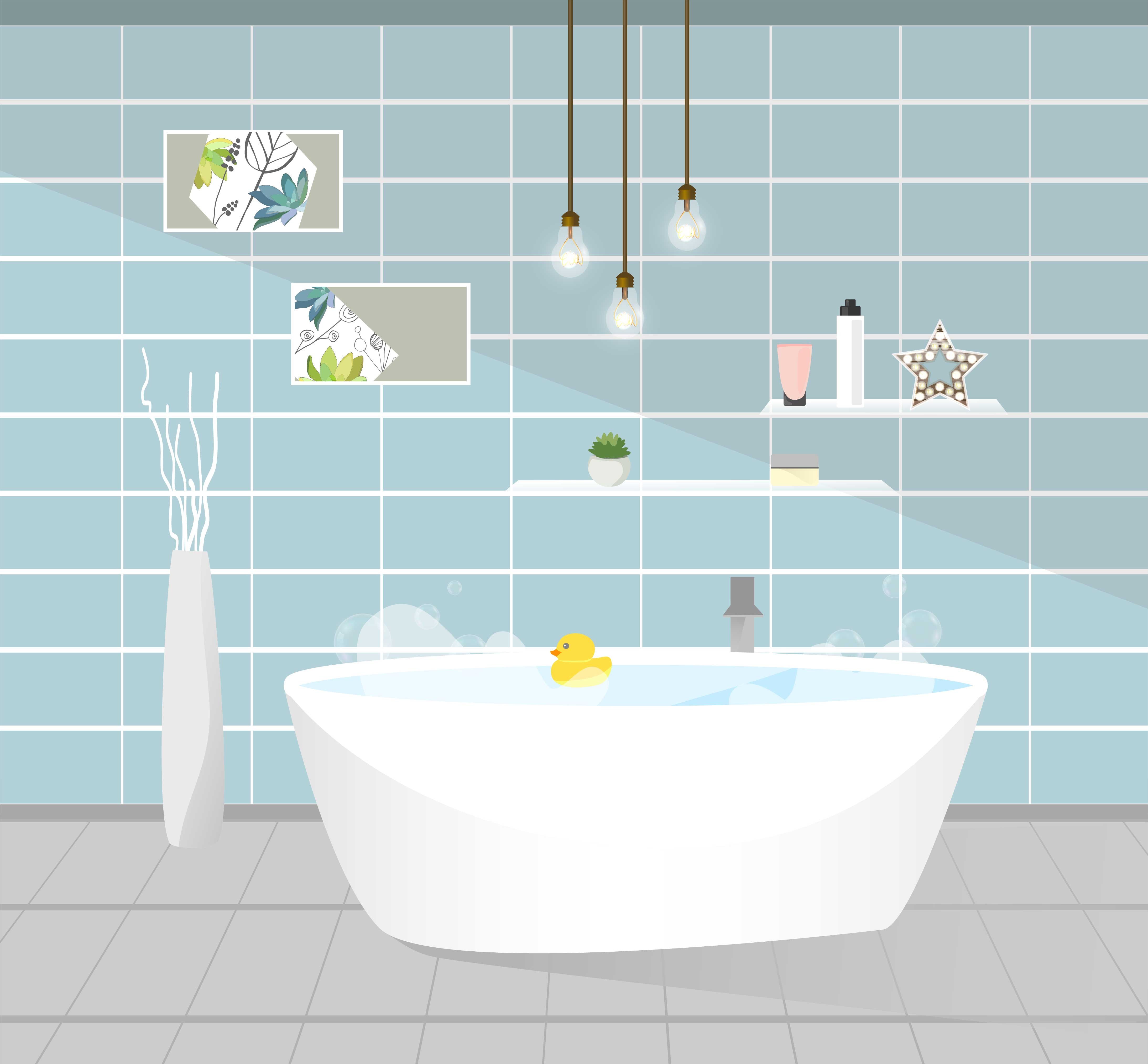 Покажи картинку ванной. Ванная иллюстрация. Ванная комната мультяшная. Ванная комната мультяшка. Фон ванная комната для детей.
