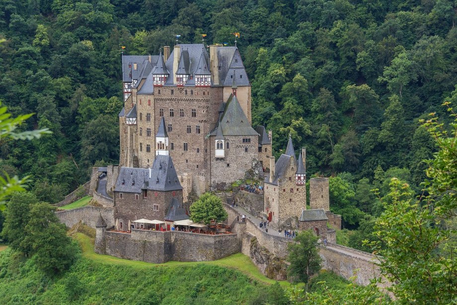 Burg Eltz Германия Хогвартс